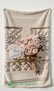Dior Throw Blankets